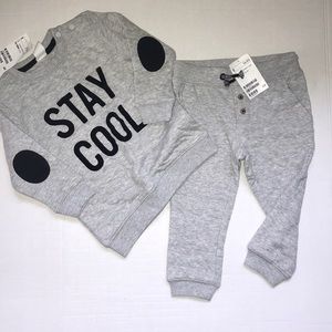 Cool Grey Sweatsuit